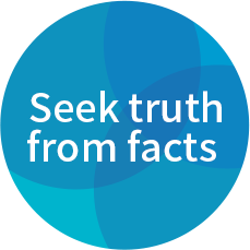 Seek truth from facts